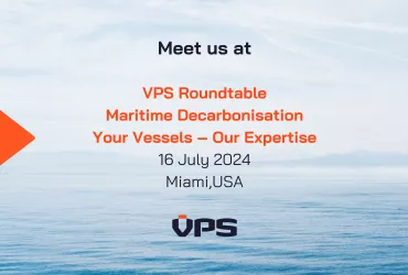 <span>VPS ROUNDTABLE | MARITIME DECARBONISATION </span>
